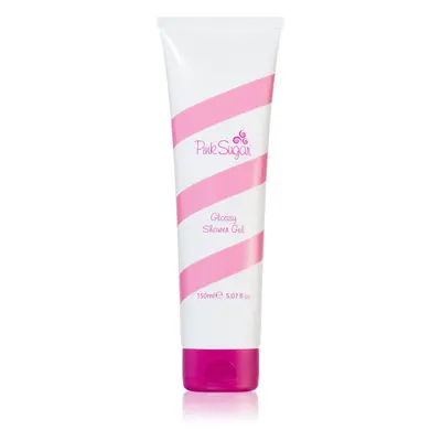 Pink Sugar Glossy jemný sprchový gel pro ženy 150 ml