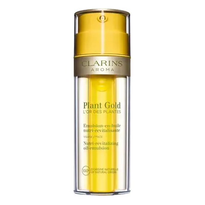 Clarins Plant Gold Nutri-Revitalizing Oil-Emulsion vyživující pleťový olej 2 v 1 35 ml