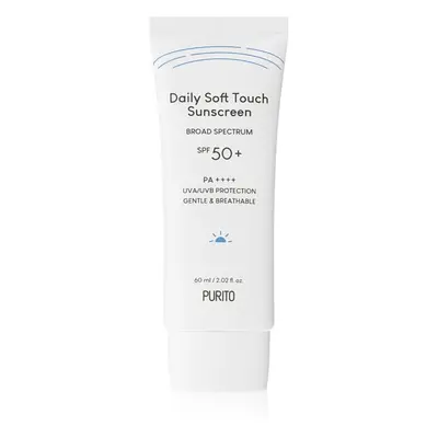 Purito Daily Soft Touch Sunscreen lehký ochranný krém na obličej SPF 50+ 60 ml