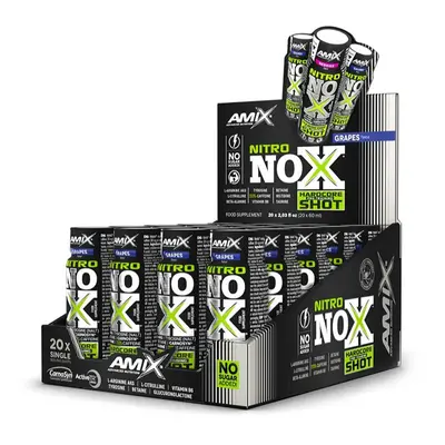 Amix NitroNox Shot podpora sportovního výkonu příchuť Grapes 20x60 ml