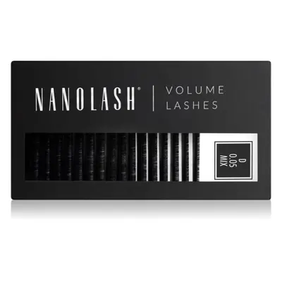 Nanolash Volume Lashes umělé řasy 0.05 D 6-13mm 1 ks