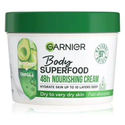 Garnier Body SuperFood tělový krém s avokádem 380 ml