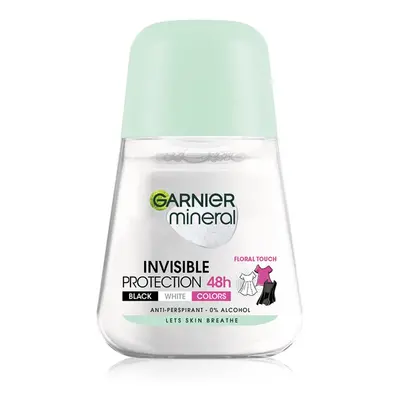 Garnier Mineral Invisible antiperspirant roll-on pro ženy 48h 50 ml