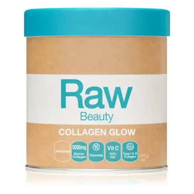 Amazonia Raw Beauty Collagen Glow prášek na přípravu nápoje s kolagenem příchuť Natural 200 g