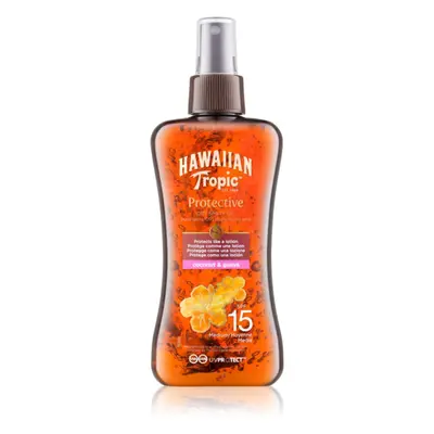 Hawaiian Tropic Protective Coconut and Guava opalovací sprej SPF 15 200 ml