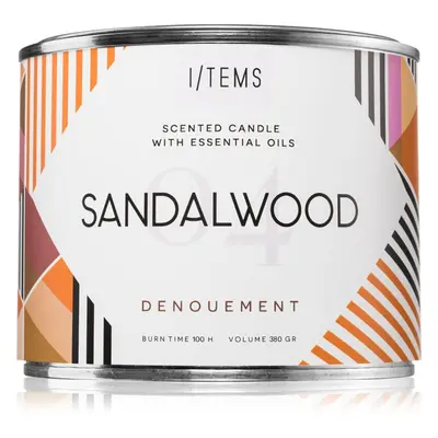 I/TEMS Essential Outdoor Sandalwood venkovní svíčka 380 g