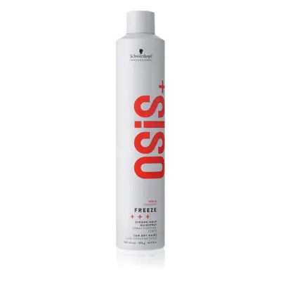 Schwarzkopf Professional Osis+ Freeze lak na vlasy se silnou fixací 500 ml