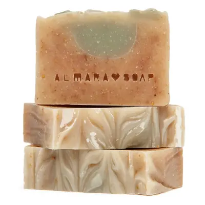 Almara Soap Natural Lemon Tea Tree přírodní tuhé mýdlo pro mastnou a problematickou pleť 90 g