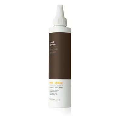 Milk Shake Direct Colour tónovací kondicionér pro intenzivní hydrataci Cold Brown 100 ml