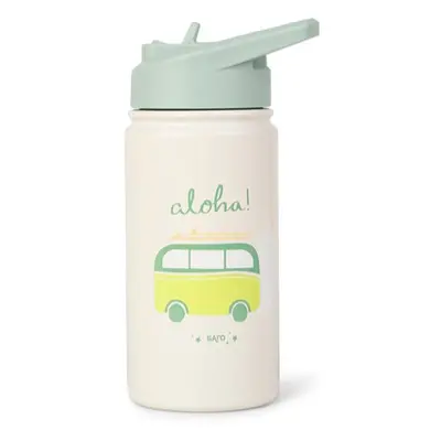 Saro Baby Thermos Bottle with Straw termoska s brčkem Sand Aloha 350 ml