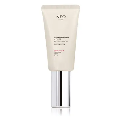 NEO MAKE UP Intense Serum Cover Foundation make-up pro přirozený vzhled SPF 30 odstín 03 Natural