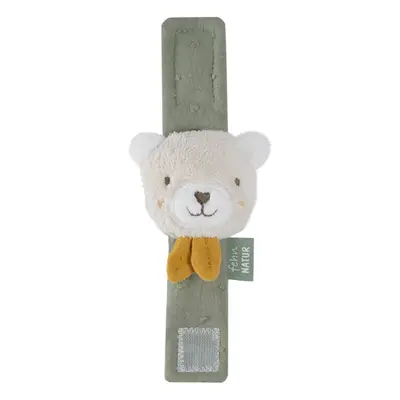 BABY FEHN fehnNATUR Wrist Rattle Bear chrastítko na ruku 1 ks