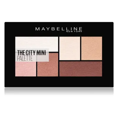 MAYBELLINE NEW YORK The City Mini Palette paletka očních stínů odstín 480 Matte About Town 6 g