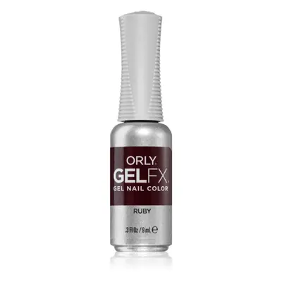 Orly Gelfx Gel gelový lak na nehty s použitím UV/LED lampy odstín Ruby 9 ml