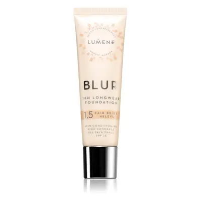 Lumene Blur 16h Longwear dlouhotrvající make-up SPF 15 odstín 1,5 Fair Beige 30 ml