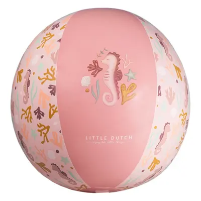 Little Dutch Ocean Dreams Beach Ball Pink nafukovací míč 2 y+ 1 ks