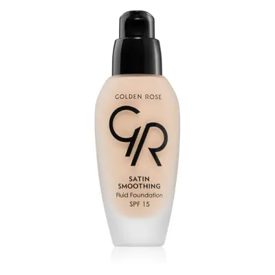 Golden Rose Satin Smoothing dlouhotrvající tekutý make-up SPF 15 odstín 22 34 ml