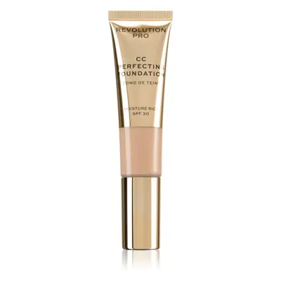 Revolution PRO CC Perfecting hydratační make-up s vyhlazujícím účinkem SPF 30 odstín F1 26 ml