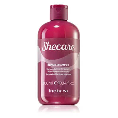 Inebrya Shecare Repair Shampoo rozjasňující šampon pro poškozené vlasy 300 ml