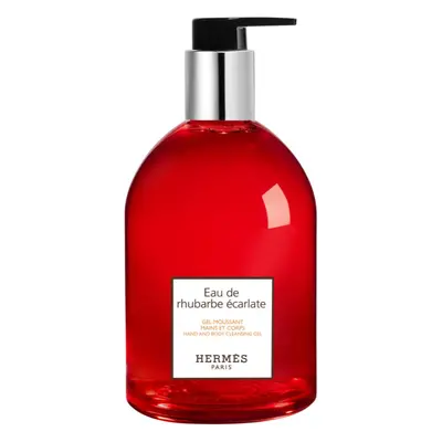 HERMÈS Le Bain Eau de rhubarbe écarlate čisticí gel na ruce a tělo unisex 300 ml