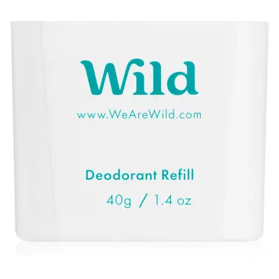 Wild Fresh Cotton & Sea Salt tuhý deodorant náhradní náplň 40 g