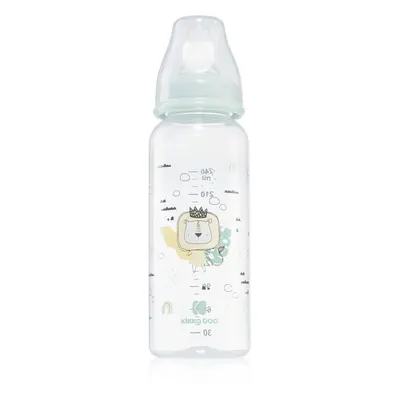 Kikkaboo Savanna Baby Bottle kojenecká láhev 3 m+ Mint 240 ml