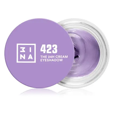 3INA The 24H Cream Eyeshadow krémové oční stíny odstín 423 Lilac 3 ml