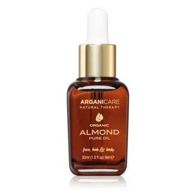 Arganicare Organic Almond za studena lisovaný olej 30 ml