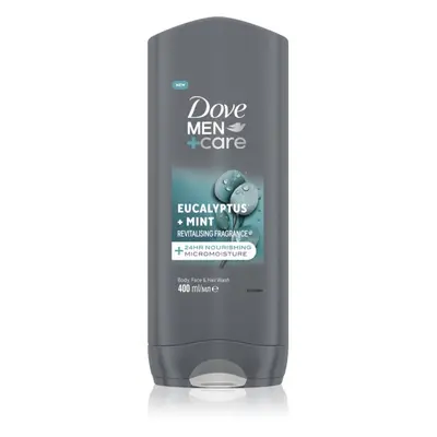 Dove Men+Care Advanced sprchový gel na obličej, tělo a vlasy pro muže Eucalyptus & Mint 400 ml