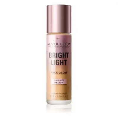 Makeup Revolution Bright Light rozjasňující tónovací fluid odstín Illuminate Medium 23 ml