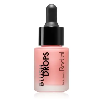 Rodial Blush Drops tekutá tvářenka a lesk na rty dodávající hydrataci a lesk odstín Frosted Pink