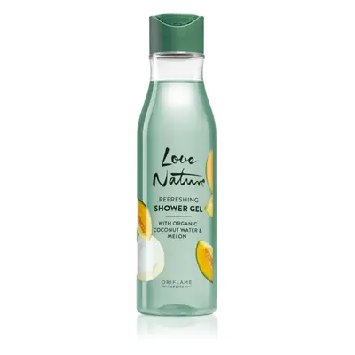 Oriflame Love Nature Coconut Water & Melon osvěžující sprchový gel 250 ml