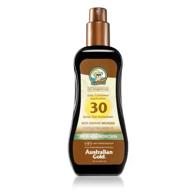 Australian Gold Spray Gel Sunscreen With Instant Bronzer tónující ochranný gel SPF 30 237 ml