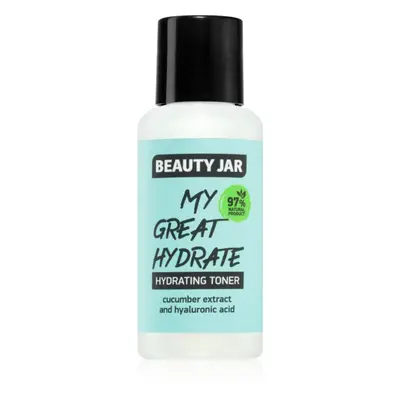 Beauty Jar My Great Hydrate hydratační tonikum s výtažky z okurky 80 ml