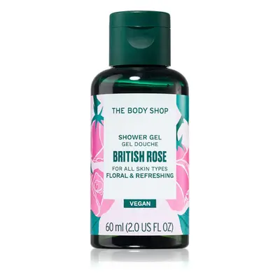 The Body Shop British Rose Shower Gel sprchový gel 60 ml