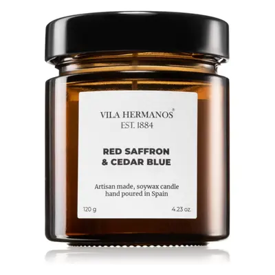 Vila Hermanos Apothecary Red Saffron & Cedar Blue vonná svíčka 150 g