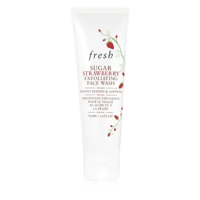 fresh Sugar Strawberry Face Wash exfoliační čisticí gel 50 ml