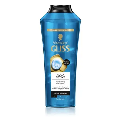 Schwarzkopf Gliss Aqua Revive šampon pro normální až suché vlasy 400 ml