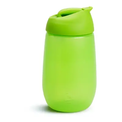 Munchkin Simple Clean dětská láhev s brčkem Green 12 m+ 296 ml