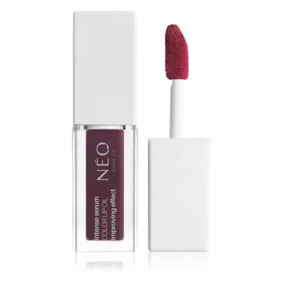 NEO MAKE UP Intense Serum Color Lip Oil lesklá hydratační tekutá rtěnka odstín 04 4,5 ml