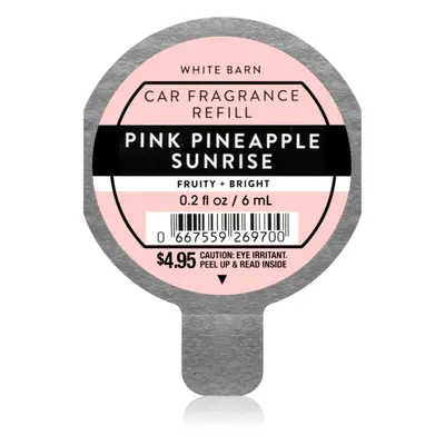 Bath & Body Works Pink Pineapple Sunrise vůně do auta náhradní náplň 6 ml