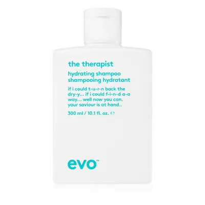 EVO Hydrate The Therapist hydratační šampon pro suché, namáhané vlasy 300 ml