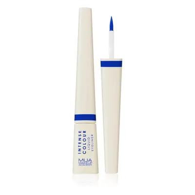 MUA Makeup Academy Nocturnal barevné tekuté linky na oči odstín Cobalt 3 ml