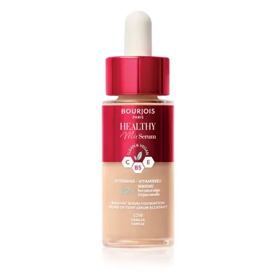 Bourjois Healthy Mix lehký make-up pro přirozený vzhled odstín 52W Vanilla 30 ml