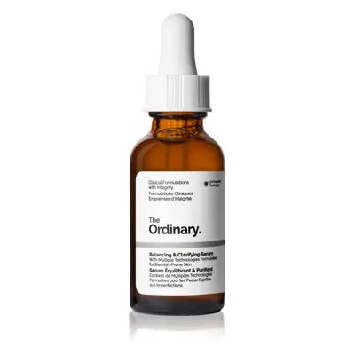 The Ordinary Balancing & Clarifying Serum sérum pro matný vzhled pleti a minimalizaci pórů s hyd