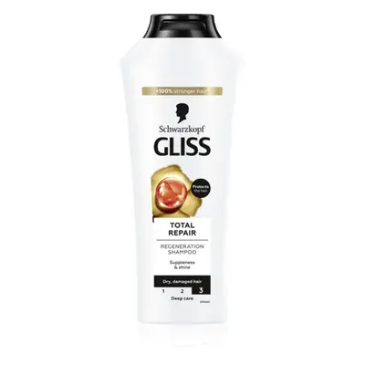 Schwarzkopf Gliss Total Repair intenzivně regenerační šampon 400 ml