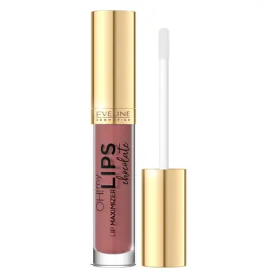 Eveline Cosmetics OH! my LIPS Lip Maximizer lesk na rty s včelím jedem odstín Chocolate 4,5 ml