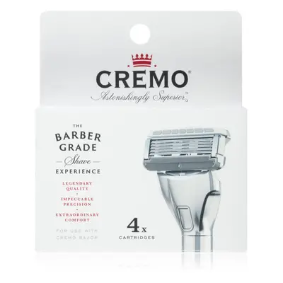 Cremo Accessories Cartridges náhradní břity 4 ks