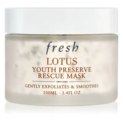 fresh Lotus Youth Preserve Rescue Mask exfoliační maska proti stárnutí 100 ml