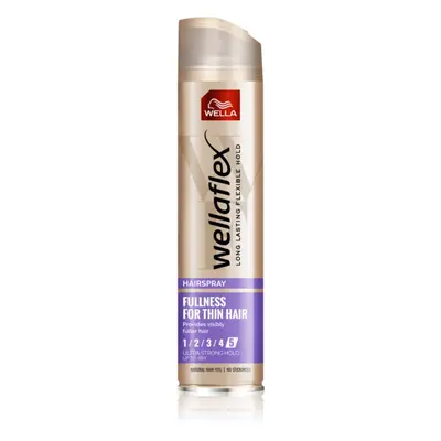 Wella Wellaflex Fullness Volume lak na vlasy s extra silnou fixací pro pružnost a objem 250 ml